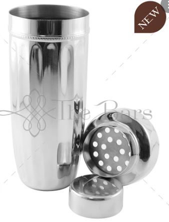 SHAKER 900ML FACETADO INOX#